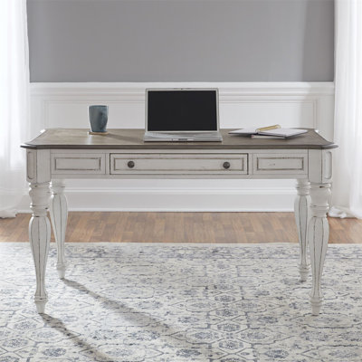 パソコンデスク Shabby Chic Wood Desk 100cm Shabby Chic Desk | Wayfair
